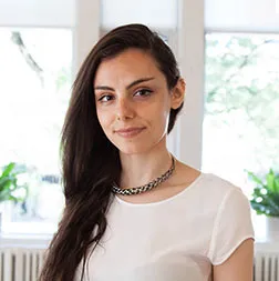 Inna, founder and chair yoga instructor at UTKATA Yoga