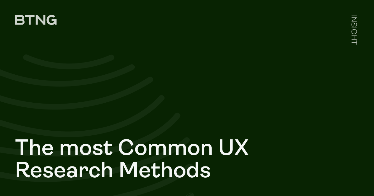 user experience research qualitative methods