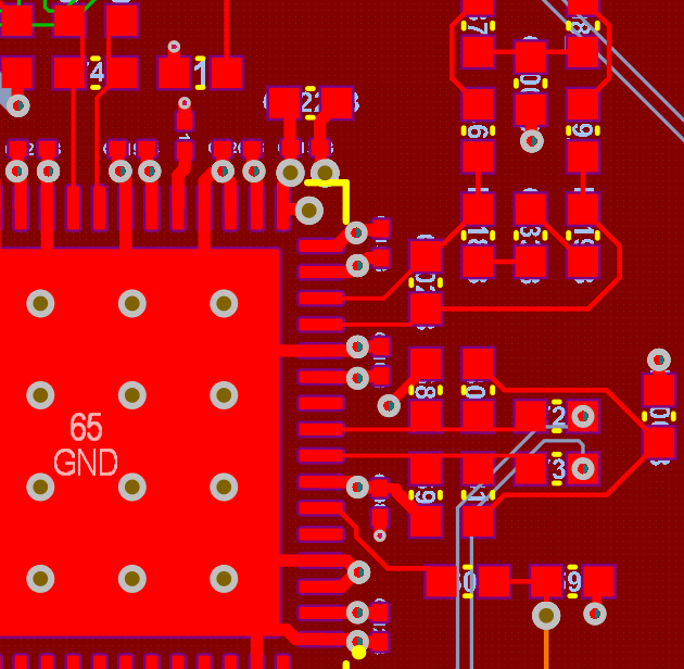 Decoupling capacitors need 2 vias for maximal effectiveness