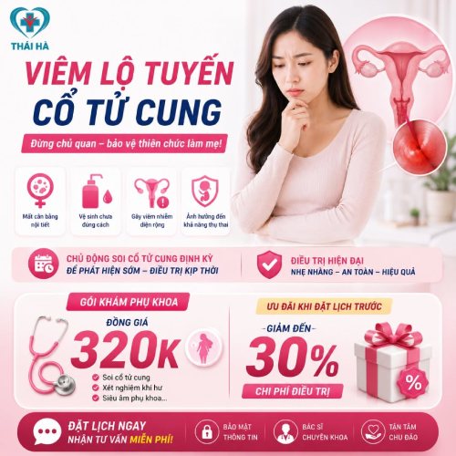Cách chữa viêm lộ tuyến cổ tử cung