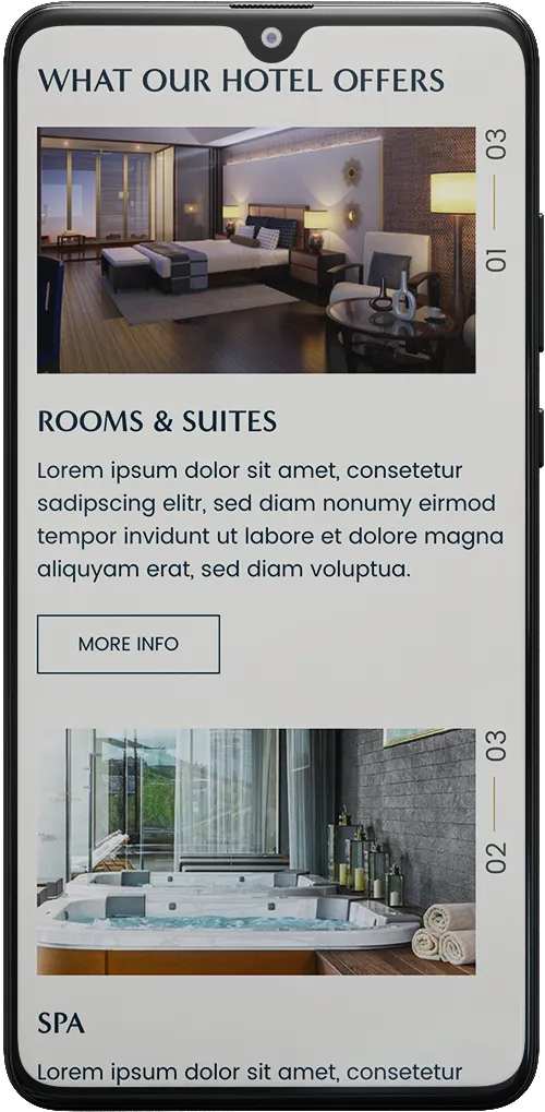 Palms Merkur Royale Casino mobile screen – hotel offers