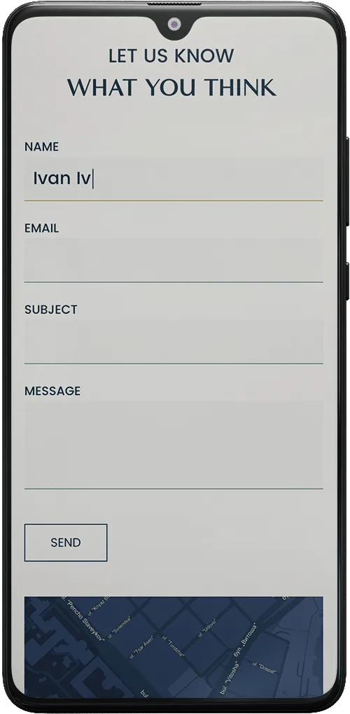 Palms Merkur Royale Casino mobile screen – contacts