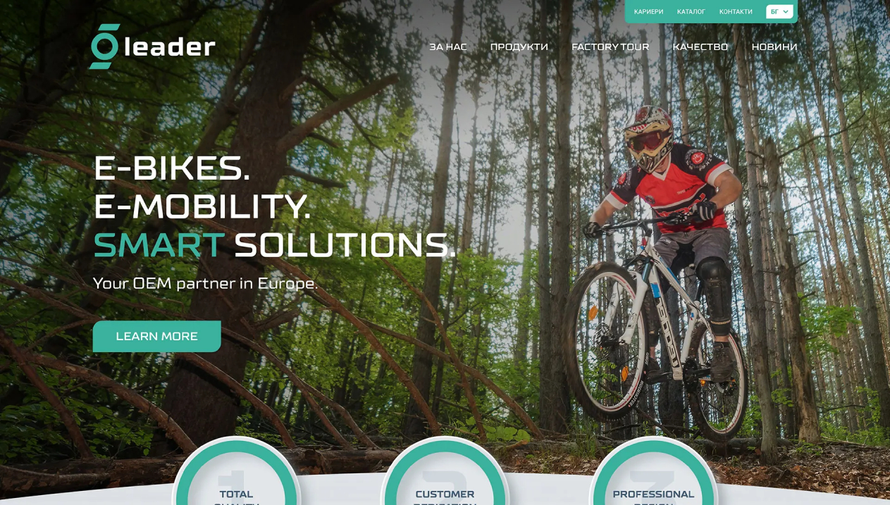 Leader 96 project - hero image