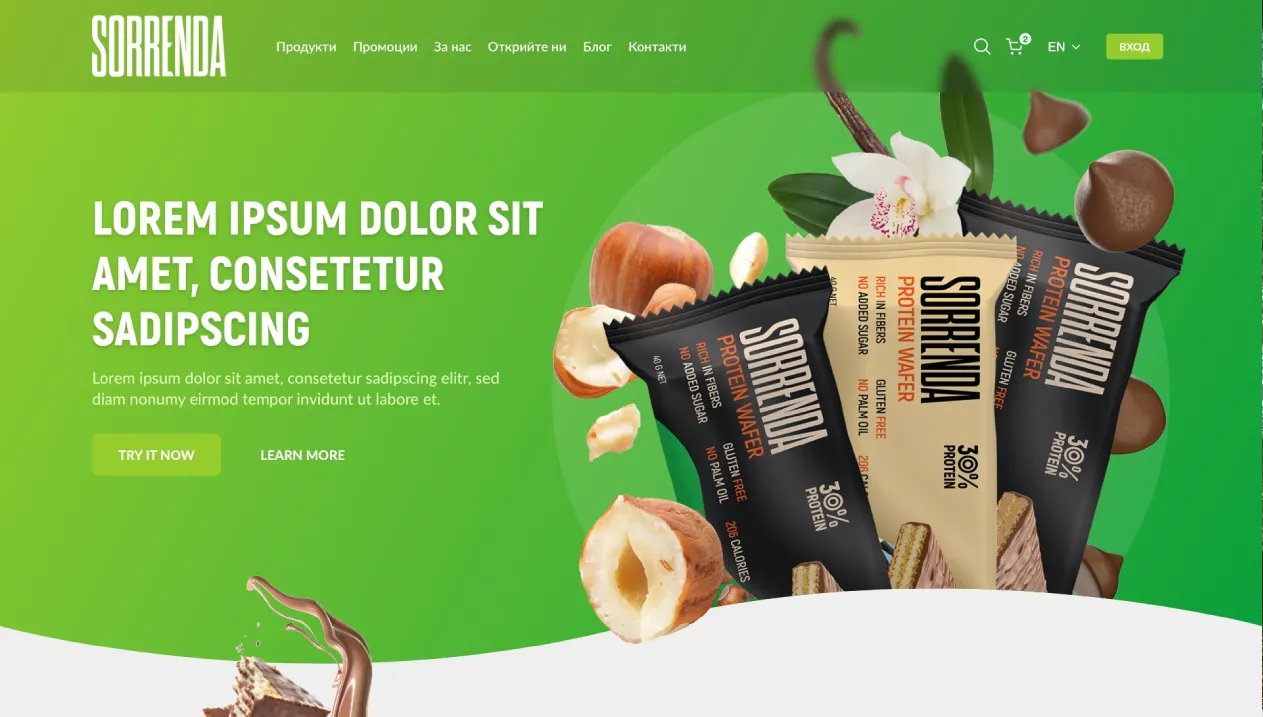 Sorrenda project - hero image