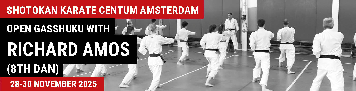 Gasshuku with richard amos in amsterdam