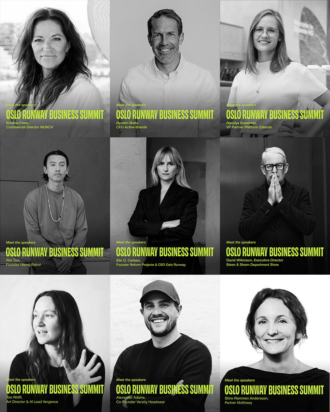 Oslo Runway Business Summit 2026: Program & Meet the speakers 