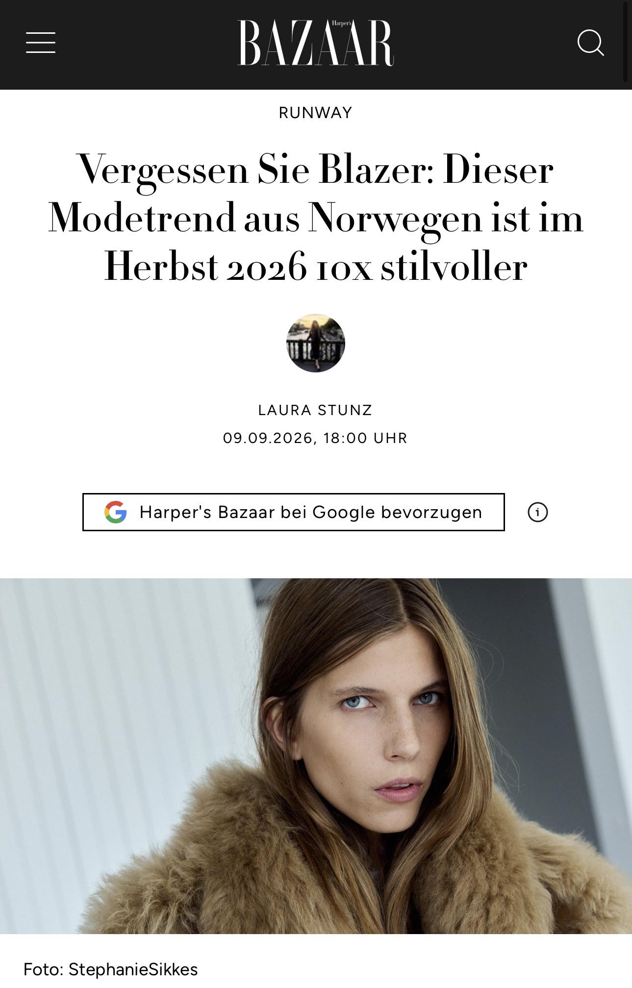 Harper's Bazaar Germany
