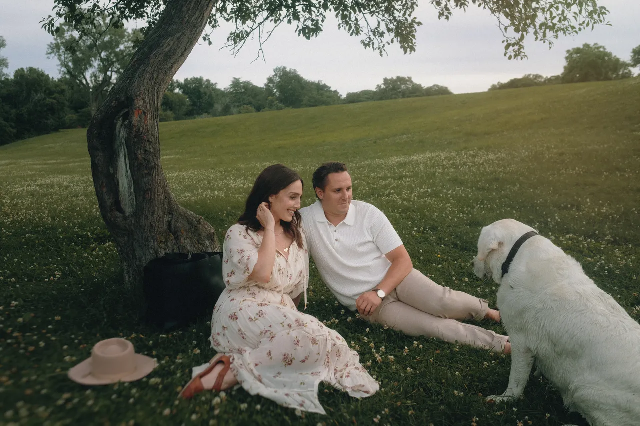 editorial engaged couple photoshoot in Ottawa adventure session by Micheal Beaulieu