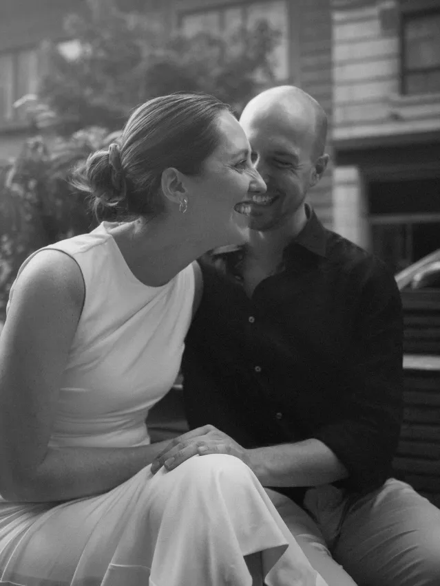 engaged couple in adventure session photoshoot downtown Montreal by Micheal Beaulieu