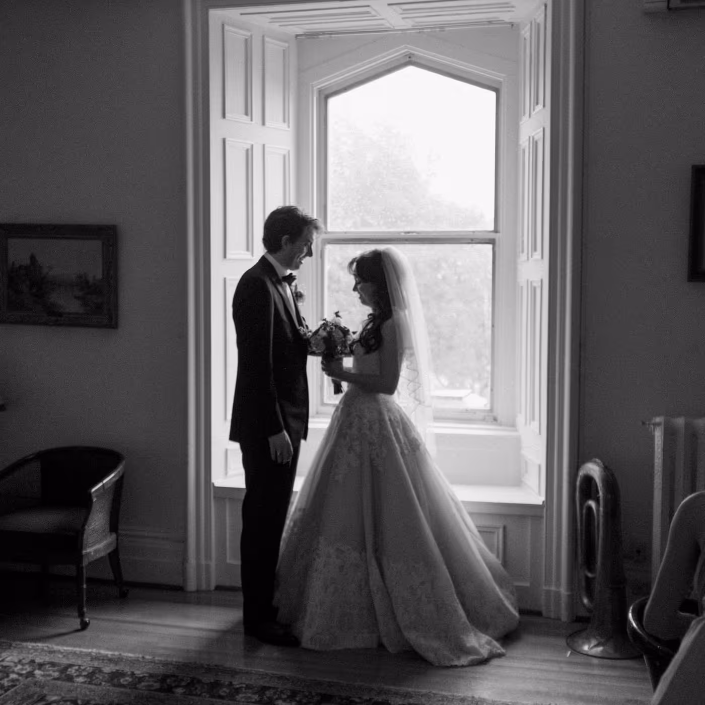 engaged couple in Ottawa Dominion Arboretum photo session