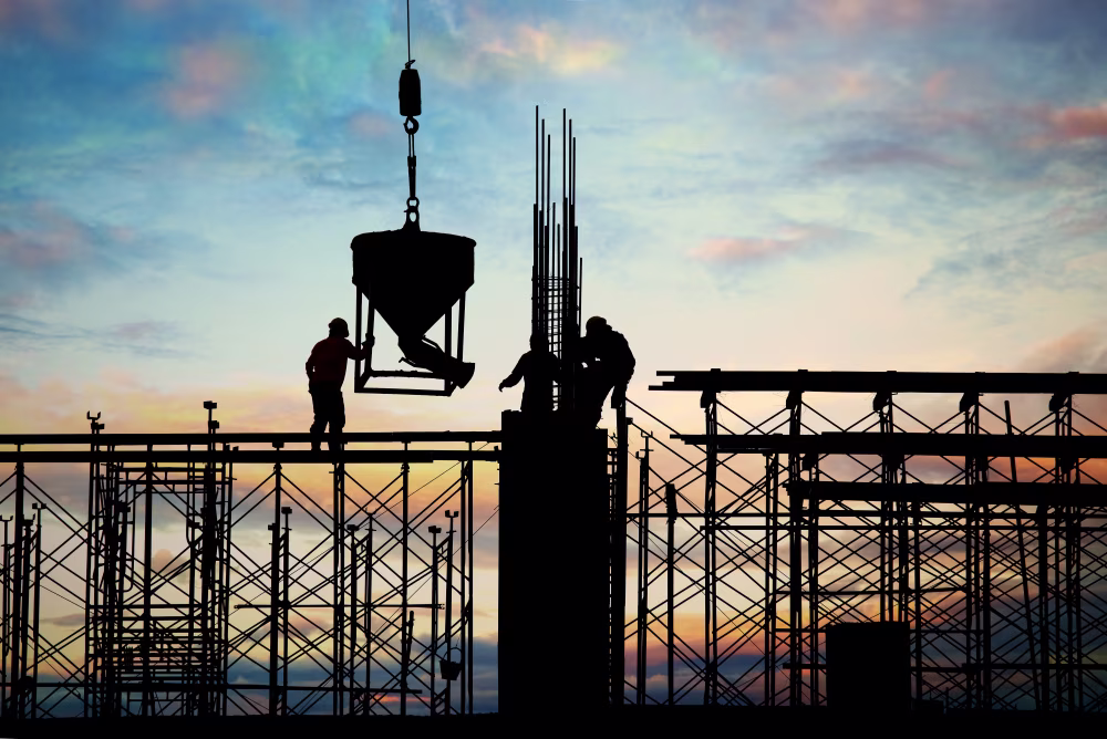 The pencor constructor working on the Commercial complex