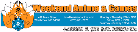 Weekend Anime and Games