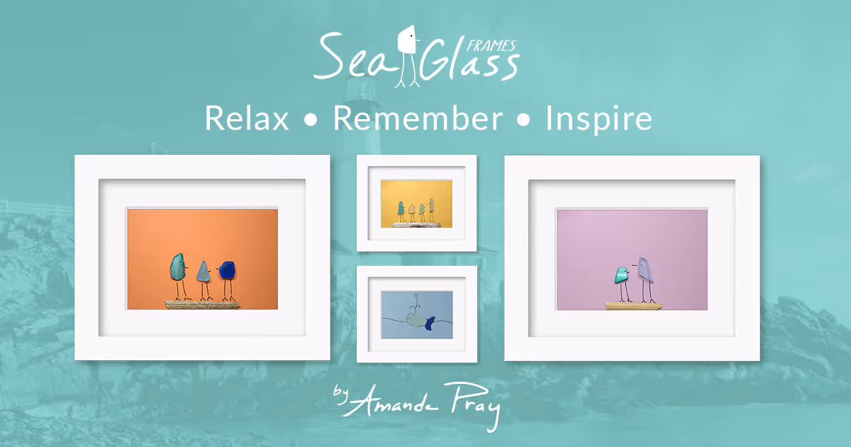 Sea Glass Frames