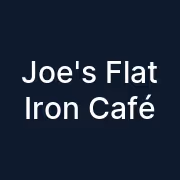 Joe's Flat Iron Café