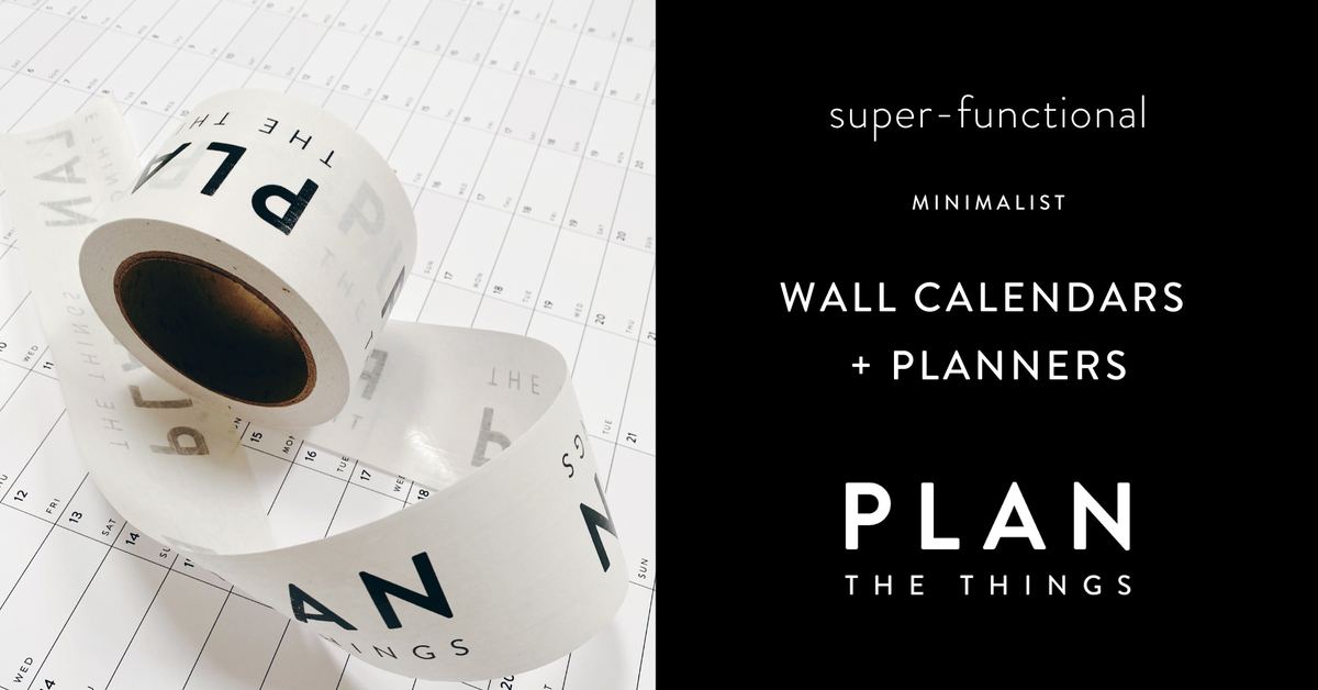 Plan The Things — The Maine Field Guide