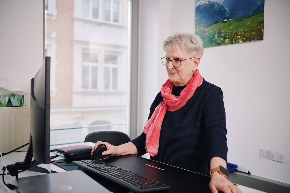 Ilona Drews arbeitet mit Impower