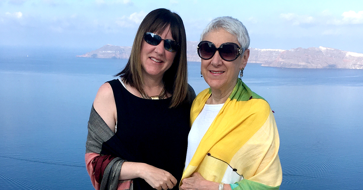 Heidi Natan and Marcie Natan