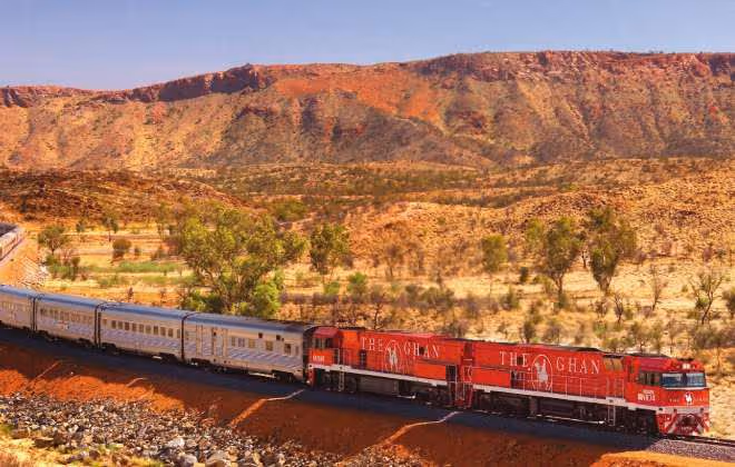 Plan a luxury transcontinental train trip