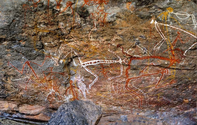 See the oldest and most important rock art in Kakadu