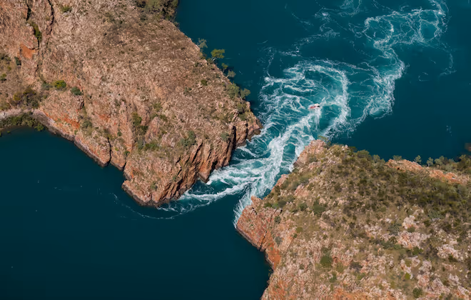 Home of the incredible Horizontal Falls