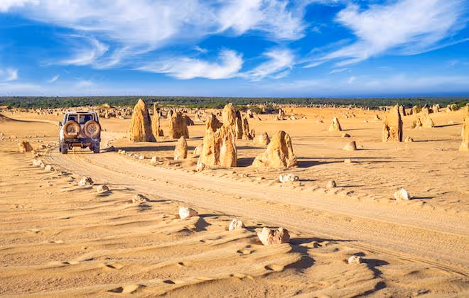 Home of the famous Pinnacles Desert