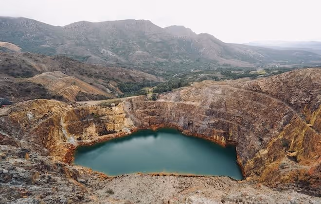 A reminder of mining history