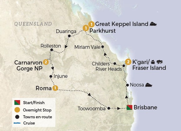 Noosa Glamping, Great Keppel, Great Keppel Island & Turtle Sands