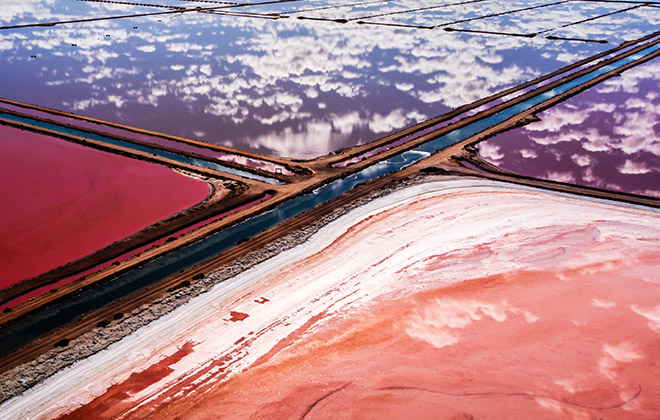 Western Australia’s famous pink lake wonder