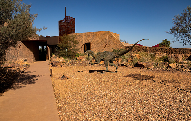 Discover prehistoric Australia in Winton