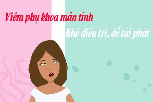 Chữa viêm phụ khoa mãn tính tái phát nhiều lần?