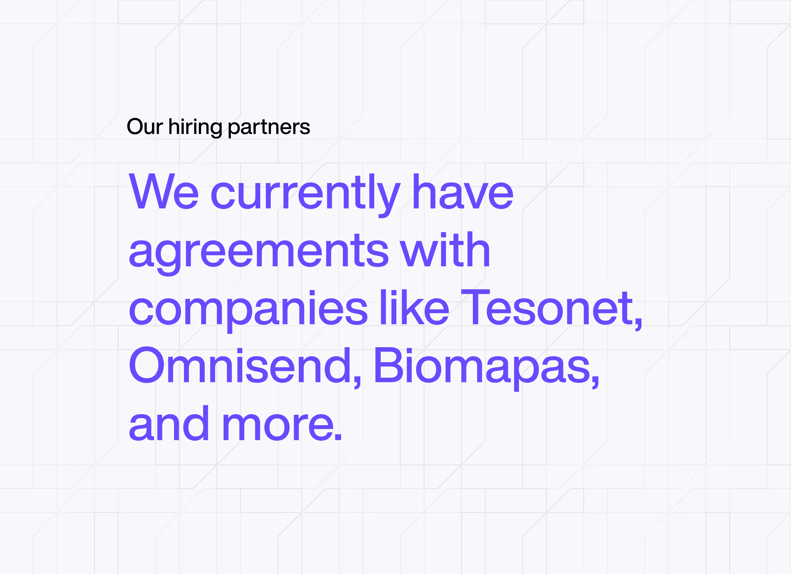 Turing College's hiring partners