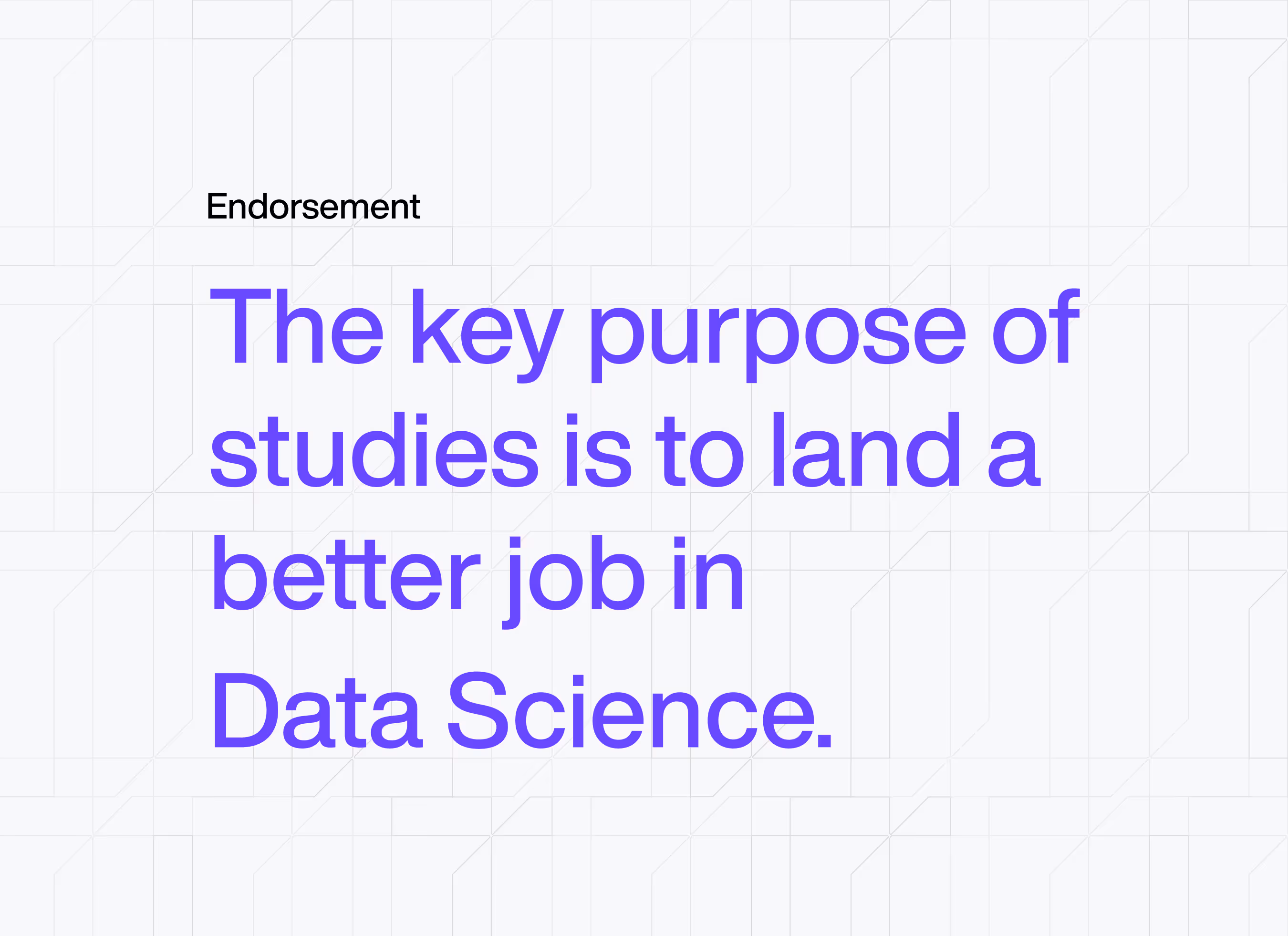 Turing College's endorsement