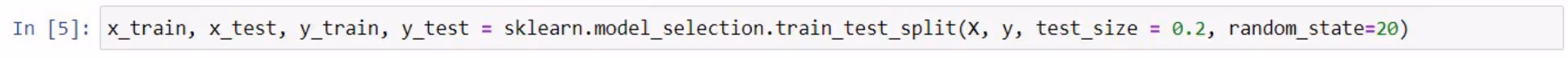 Splitting a dataset