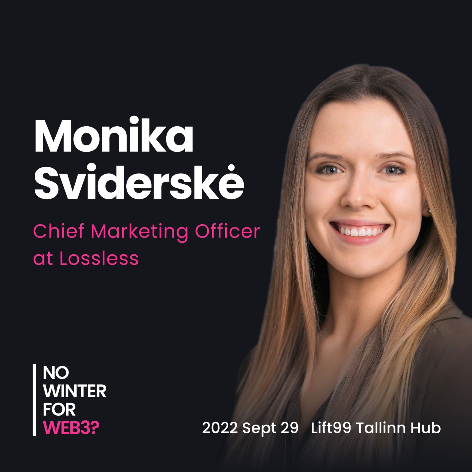 Monika Sviderskė at No Winter for WEB3?