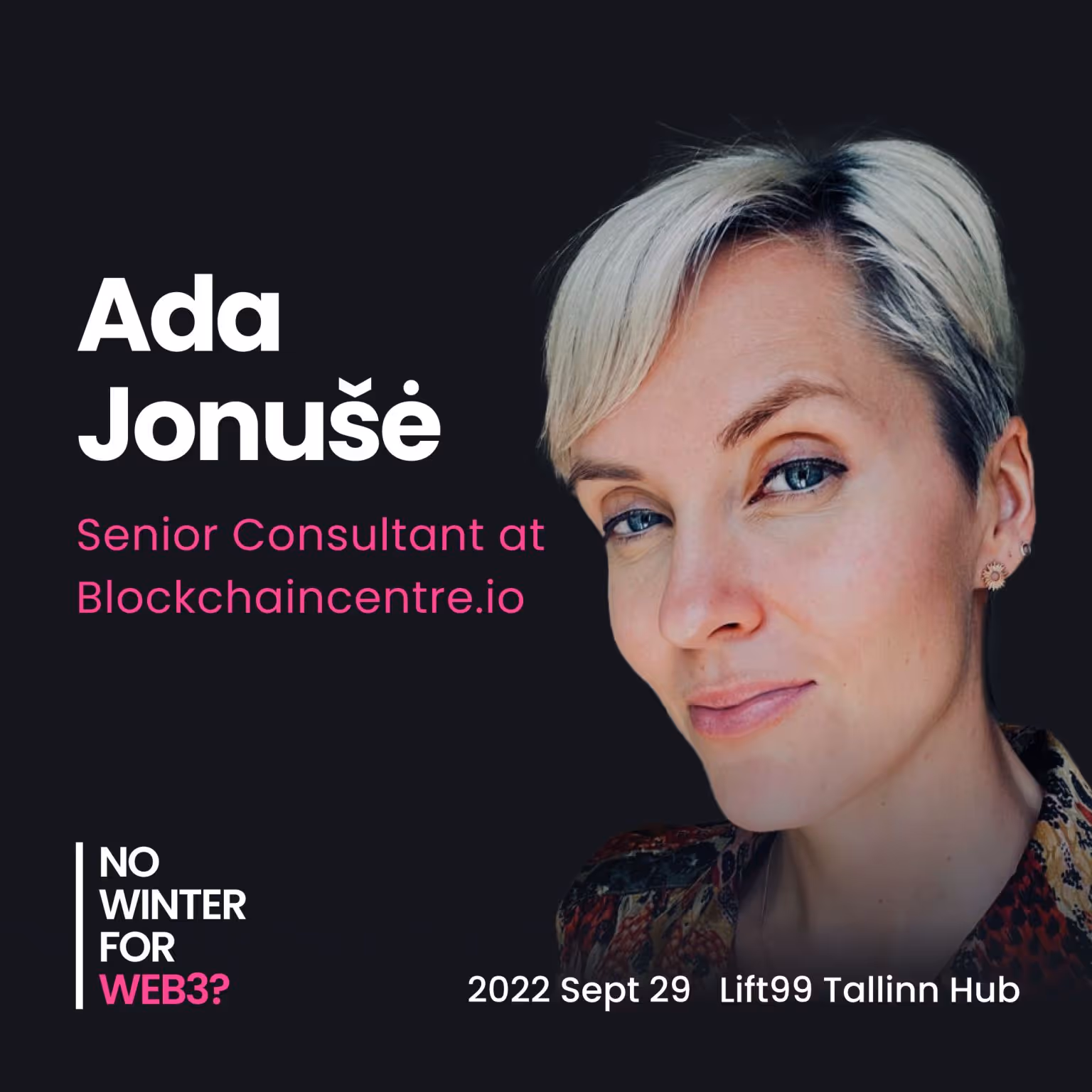 Ada Jonušė for No Winter for WEB3?