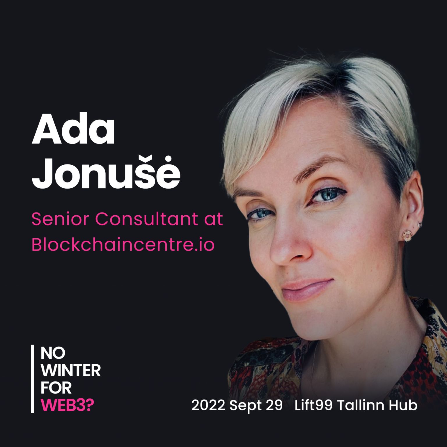 Ada Jonušė for No Winter for WEB3?