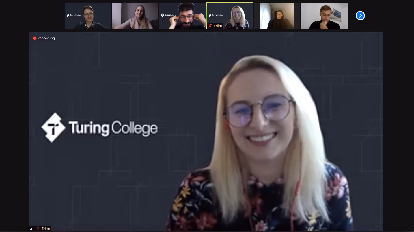 Edita Dudulienė, Chief Community Officer at Turing College