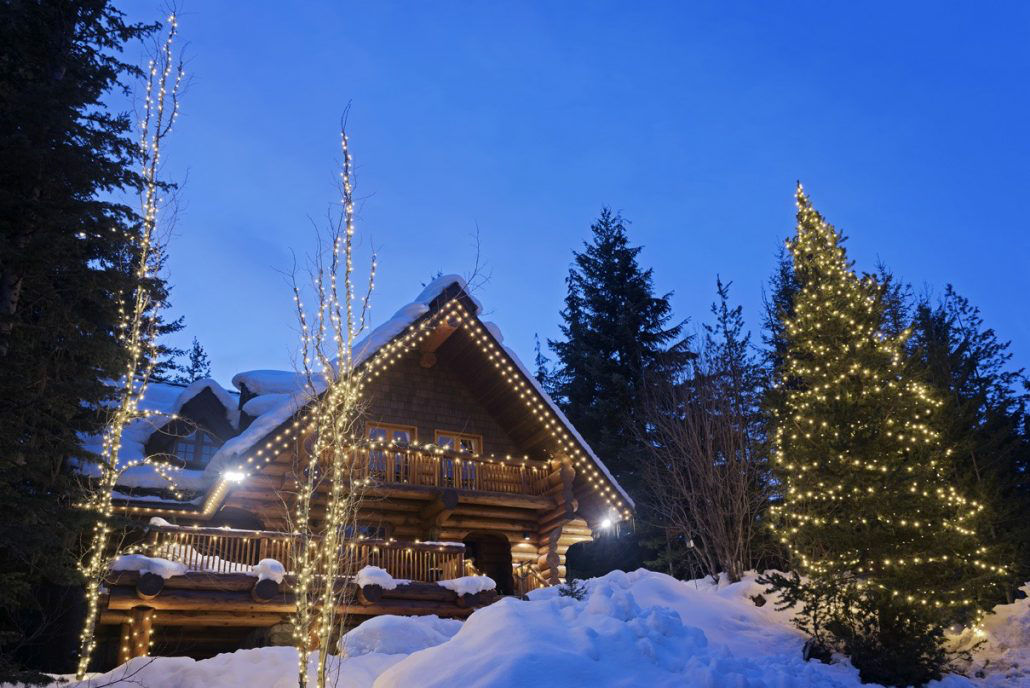 Christmas lights for residential properties in whistler and squamish