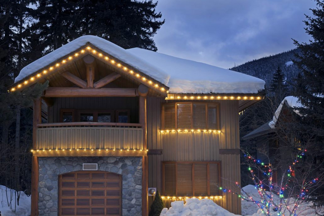 Christmas lights for residential properties in whistler and squamish