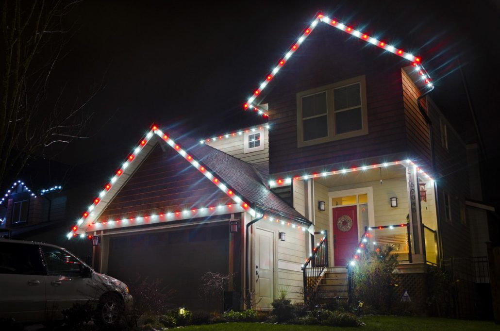 Christmas lights for residential properties in whistler and squamish