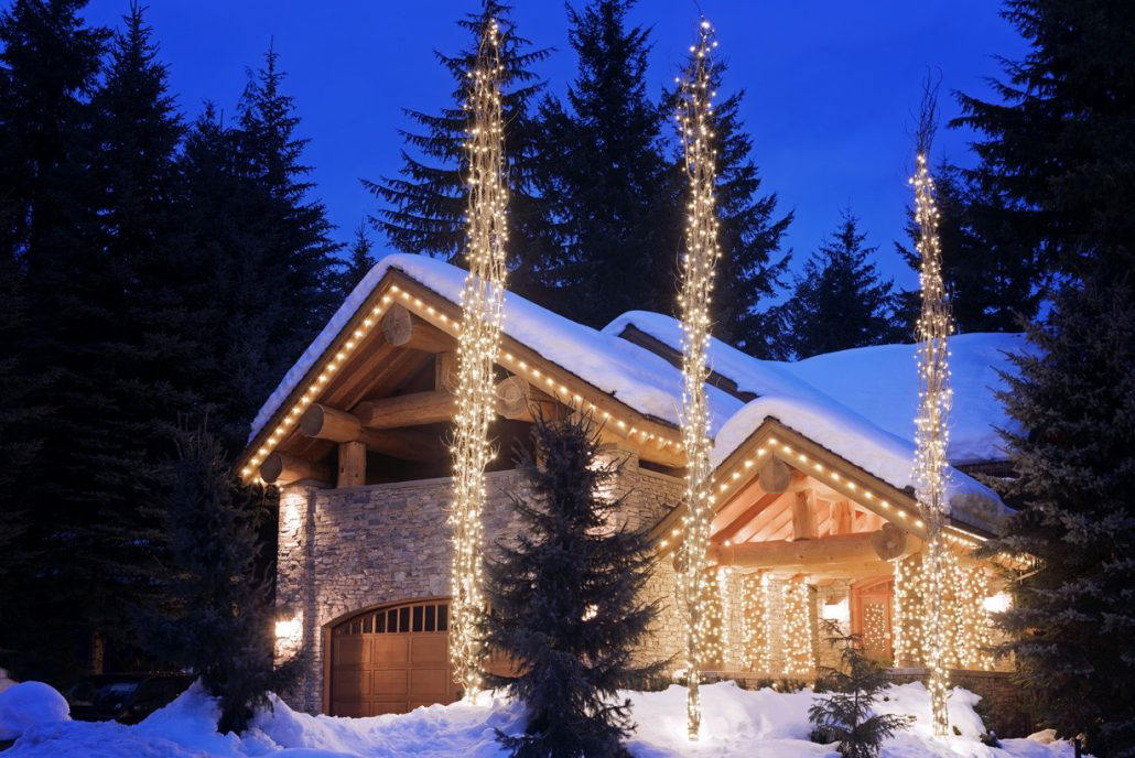 Christmas lights for residential properties in whistler and squamish