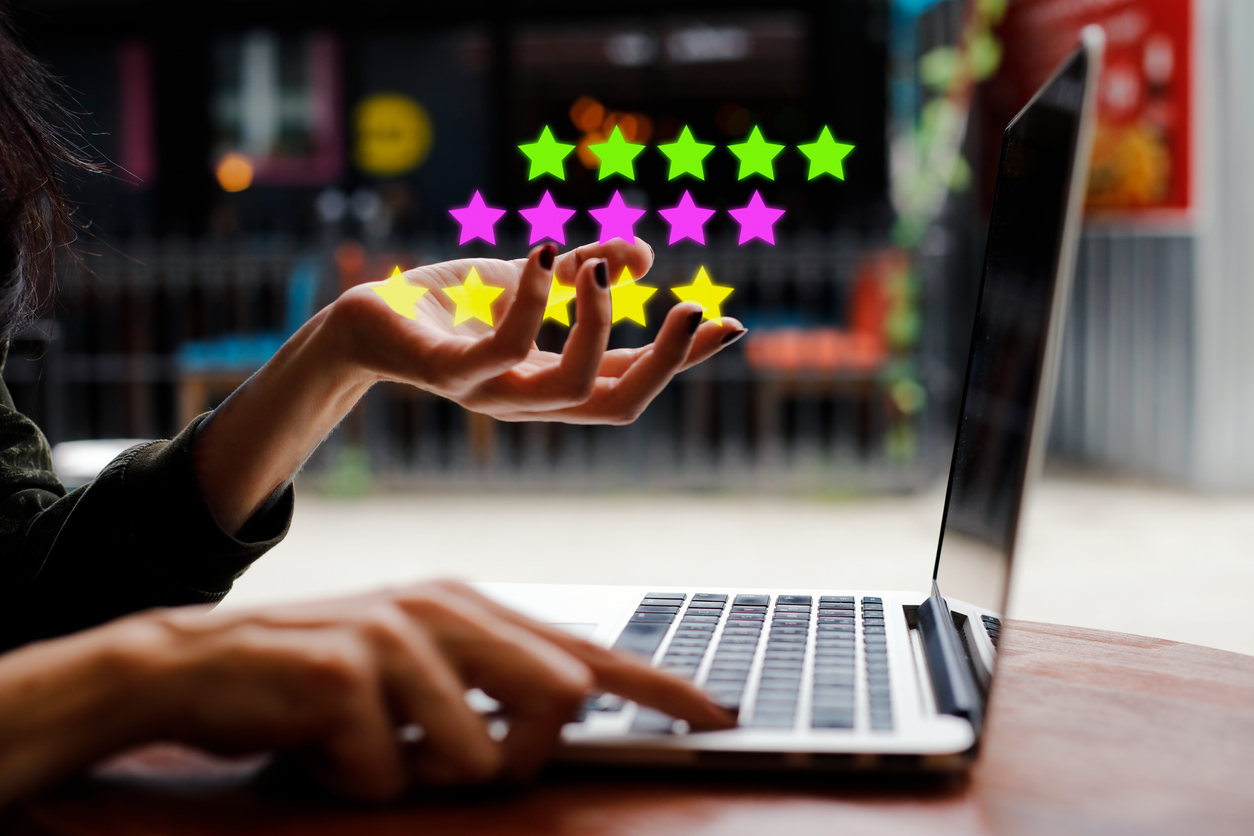 Customer satisfaction rating