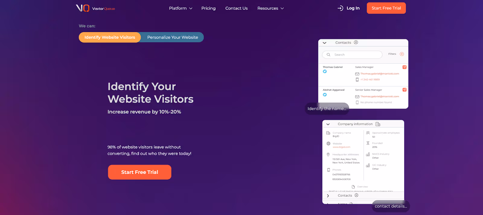 Factors vs Visitor Queue: Which Visitor Identification Tool Fits Your B2B Team?