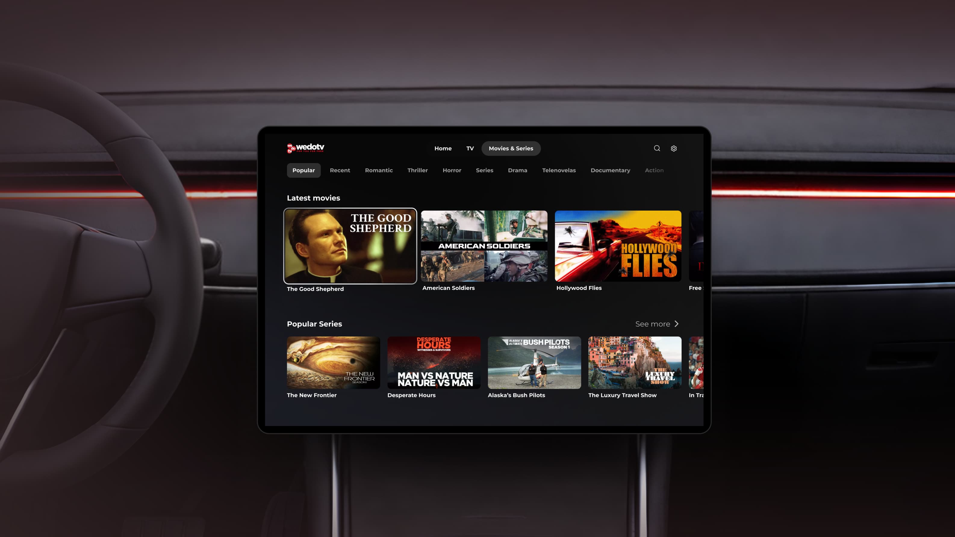 wedotv partners with 3SS to distribute its FAST channels via the 3Ready Content Bundle for in-car entertainment platforms