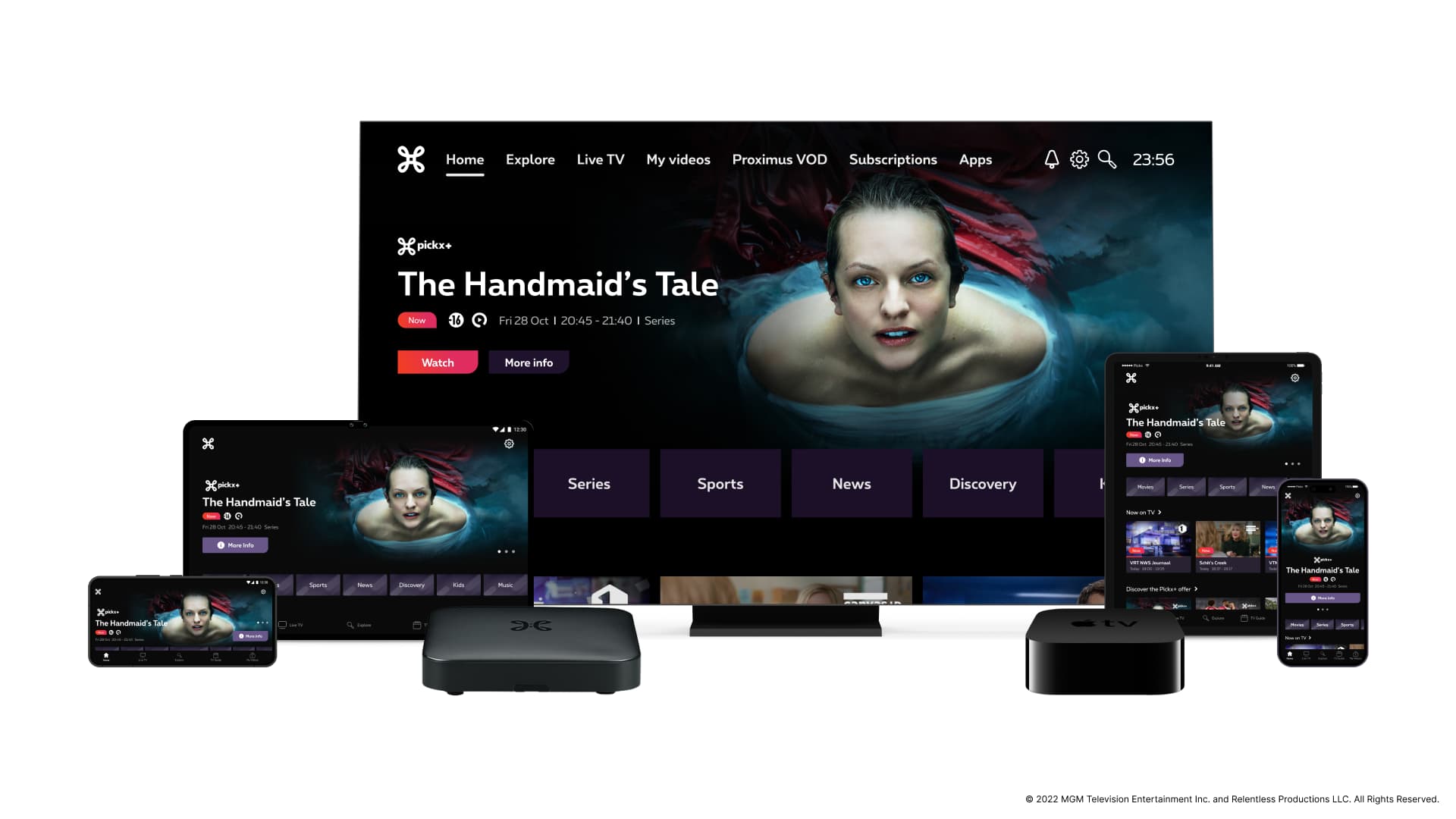 Proximus Selects 3Ready to Power New Pickx Experiences on Android TV STB, Big and Small Screens