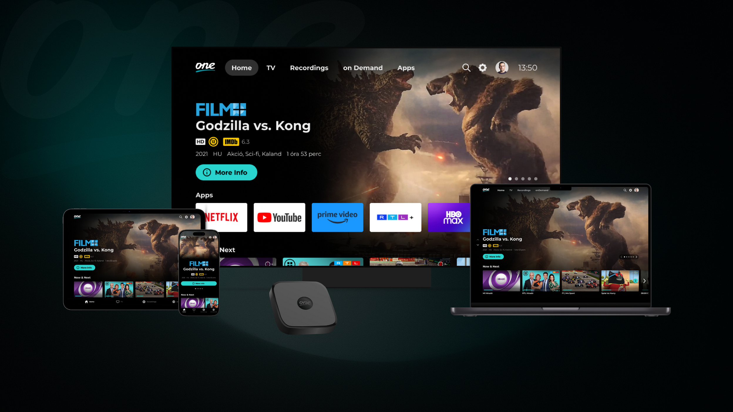 One Hungary Reinvents TV Experience with Sustainable OneTV Upgrade