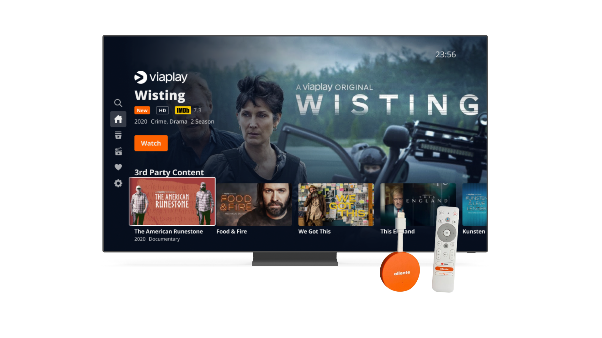 Allente Launches EMEA’s First Customized Operator Streaming Device Using Google TV™, Powered by 3SS and SEI Robotics