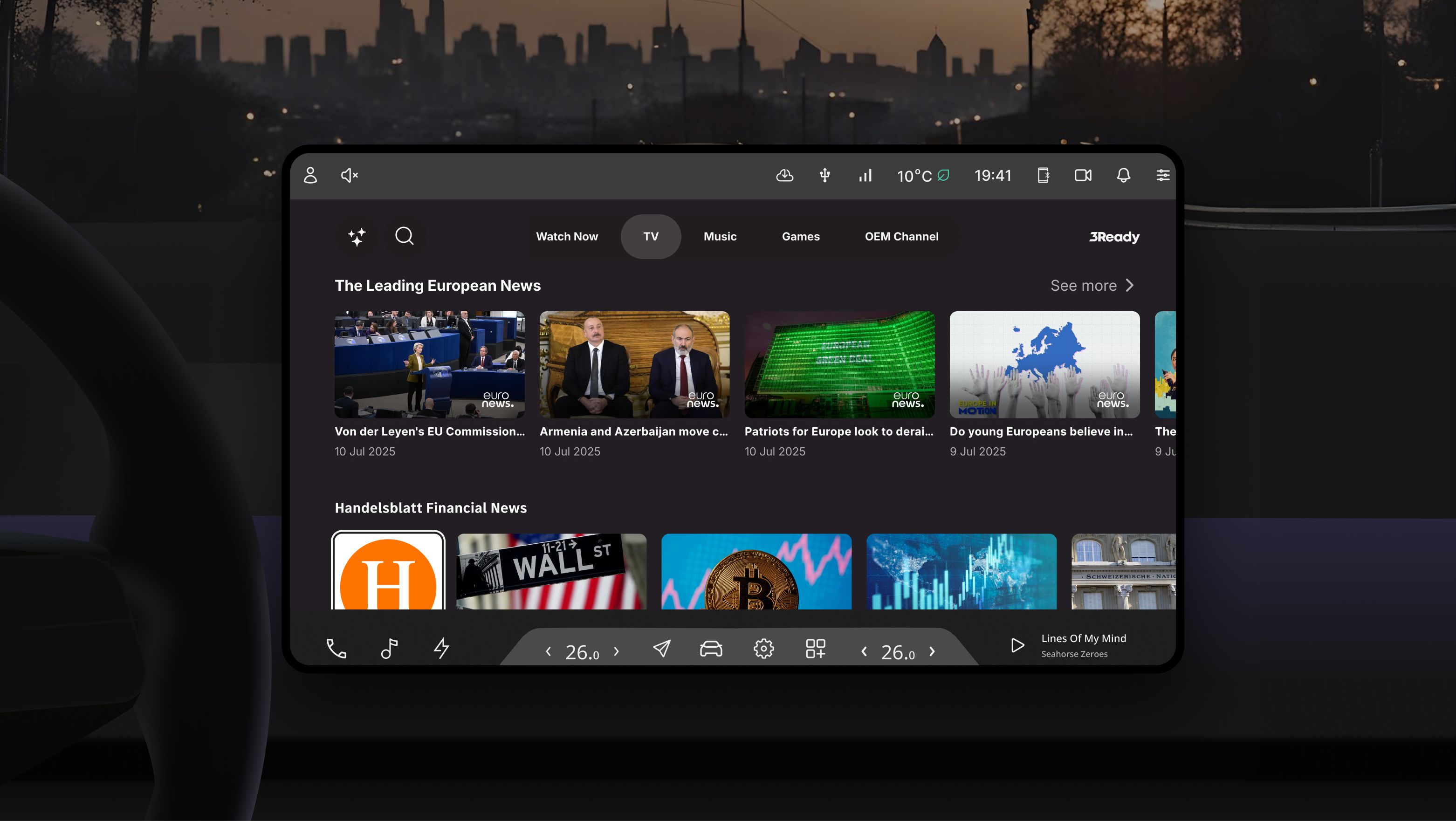 3SS Launches Game-Changing Infotainment Content Bundle To Bring Mobile-Device Functionality And Smart-Tv Experience To In-Car Entertainment