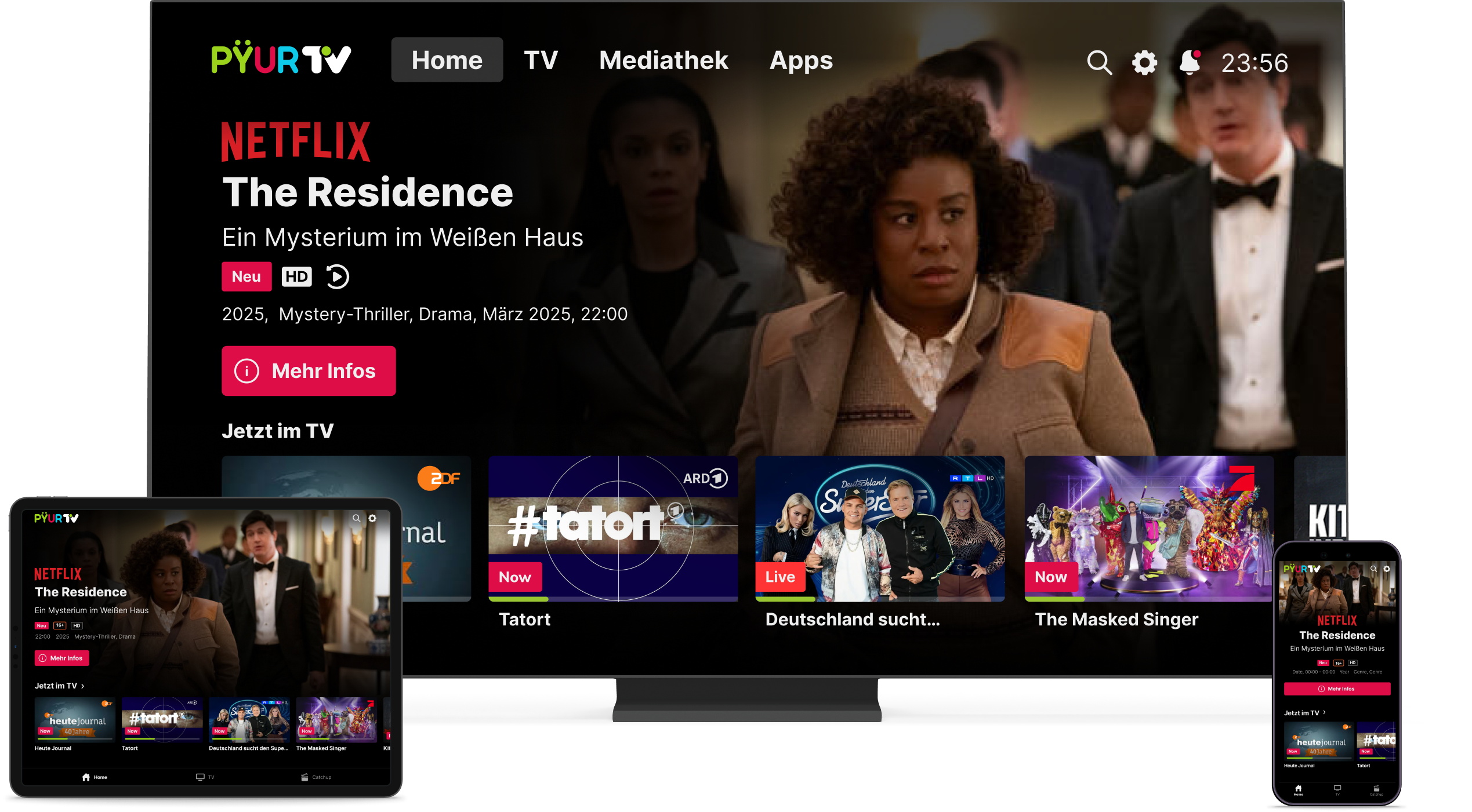 Tele Columbus Extends PŸUR TV Entertainment Service to Include Mobile Device Apps Powered by NAGRAVISION and 3SS