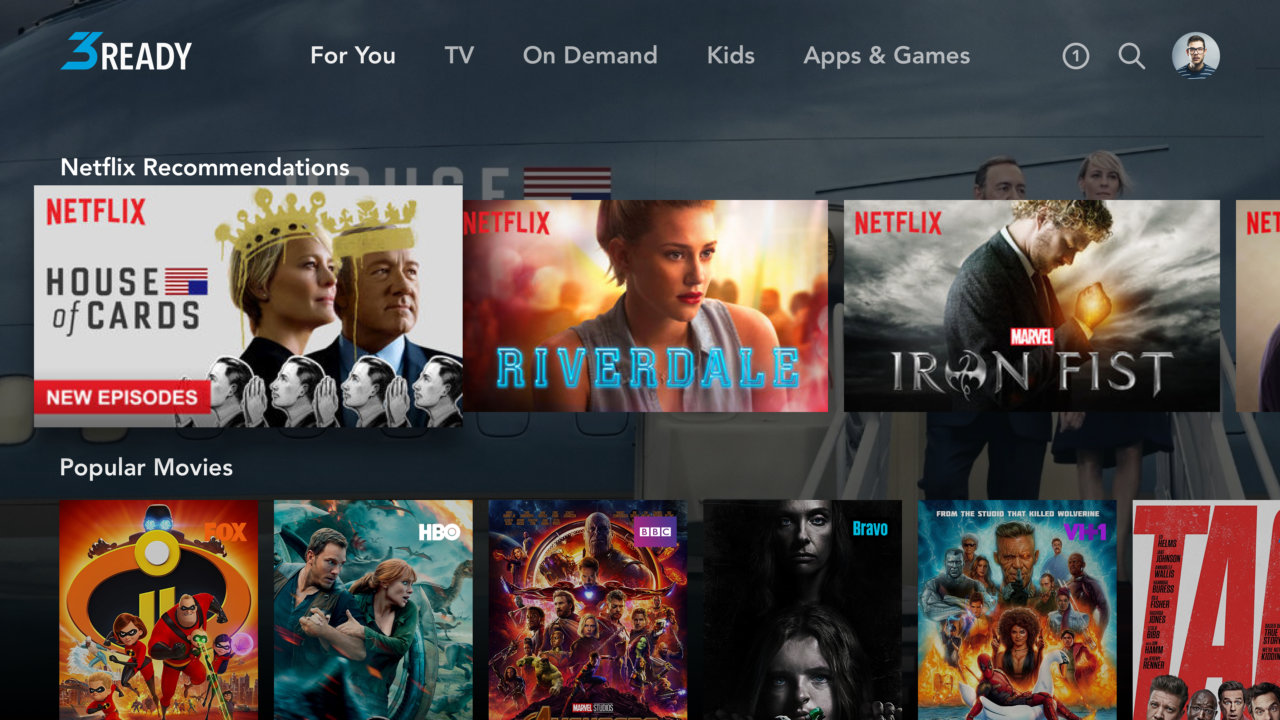 3 Screen Solutions Custom Launcher For Android TV Operator Tier To Be Shown By Google At CES 2018